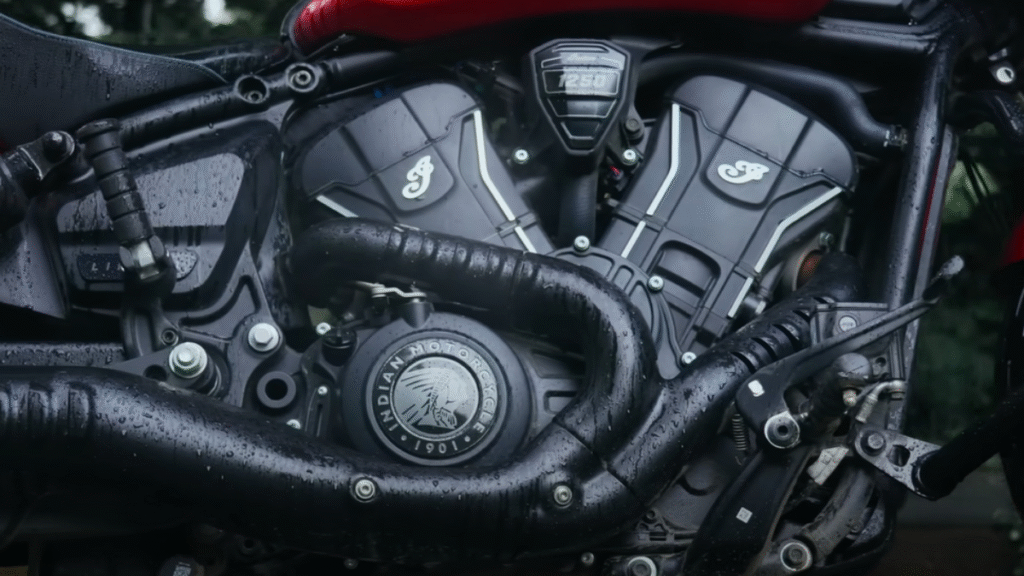 Indian Scout Sixty Limited Powerful engine